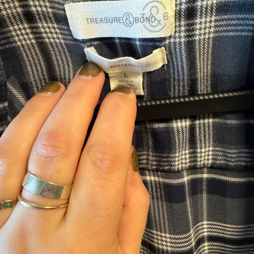 Treasure & Bond button up - Picture 5 of 11